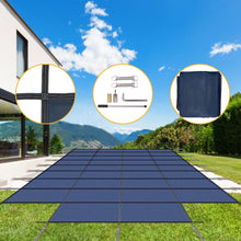 Load image into Gallery viewer, 20 X 40 Ft High Strength Pool Safety Cover For Rectangular Inground Winter Swimming Pools