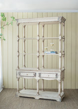 Load image into Gallery viewer, Adela - French Country Bookcase Display Storage Shelf Etageres - Antique White