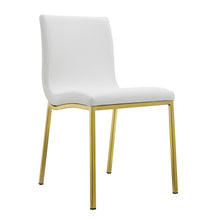 Load image into Gallery viewer, Upholstered Leather Dining Chairs (Set of 2) - White