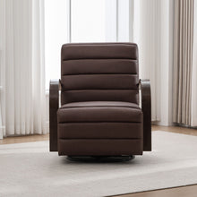 Load image into Gallery viewer, 360° Swivel Accent Chair With Armrests, Comfy Lounge