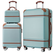 Load image into Gallery viewer, Hardshell Luggage Sets 3 Pieces 20" / 28" Luggages And Cosmetic Case Spinner Suitcase With Tsa Lock Lightweight