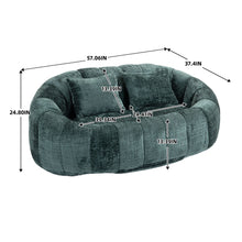 Load image into Gallery viewer, Bean Bag Lazy Sofa, Durable Comfort Lounger High Back Bean Bag Chair Couch
