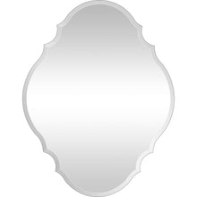 Load image into Gallery viewer, 31" Novelty Glass Framed Accent Mirror - Silver