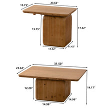 Load image into Gallery viewer, Square Coffee Table Set (Set of 2)