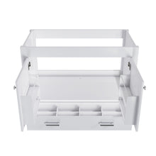 Load image into Gallery viewer, 42" Bathroom Vanity Base With Doors And Drawer - White