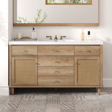 Load image into Gallery viewer, Modern Bathroom Vanity With Sink, Soft Close Drawers
