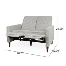 Load image into Gallery viewer, Manville - Contemporary Tufted Loveseat Pushback Recliner