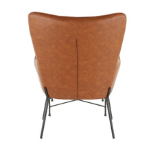 Load image into Gallery viewer, Izzy - Industrial Lounge Chair & Ottoman Set
