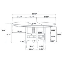 Load image into Gallery viewer, Hester - Extension Counter Dining Table - Espresso