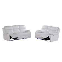 Load image into Gallery viewer, Blanche - Reclining Set With LED Lights, Speaker