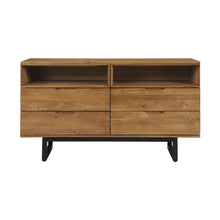 Load image into Gallery viewer, Solid Wood Four Drawer Double Dresser - Brown