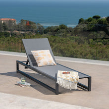 Load image into Gallery viewer, Chaise Lounge With 5 Reclining Positions, Outdoor Patio Lounge Chairs