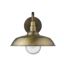 Load image into Gallery viewer, Burry 1-Light Wall Light - Antique Brass