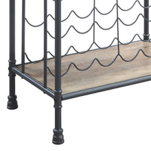 Load image into Gallery viewer, Brantley - Wine Rack - Gray / Oak