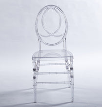 Load image into Gallery viewer, Dining Chair, Plastic Seat, Welding Chair (Set of 4) - Transparent