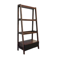 Load image into Gallery viewer, Ladder Shelf, Ladder Style Display Shelf - Natural Wood / Brown