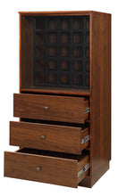 Load image into Gallery viewer, Standard Display Stand With Three Drawers - Brown