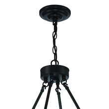 Load image into Gallery viewer, 40'' Candle Style Multi Light Metal Dimmable Chandelier - Black / Gold