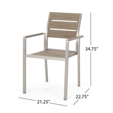 Load image into Gallery viewer, Dreamlan - Outdoor Aluminum Dining Chair (Set of 2)