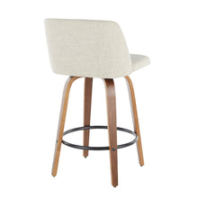 Load image into Gallery viewer, Toriano - Mid-Century Modern Counter Stool (Set of 2)