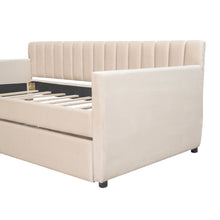 Load image into Gallery viewer, Upholstered Daybed With Slat Support