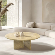 Load image into Gallery viewer, Luxury Coffee Table With Unique Veining, Unique Stone Design