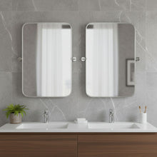 Load image into Gallery viewer, 32" Metal Framed Accent Mirrors (Set of 2) - Silver