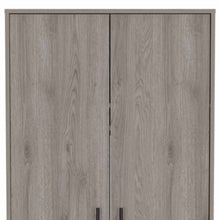 Load image into Gallery viewer, Tall Two Door Closet - Light Gray