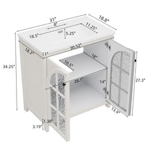 Load image into Gallery viewer, Vintage Farmhouse Bathroom Vanity With Ceramic Sink