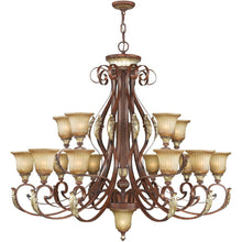 Load image into Gallery viewer, 47" Multi Light Dimmable Chandelier With Shades - Bronze