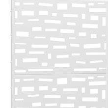 Load image into Gallery viewer, Three Panel Screen Room Divider (720225) - White