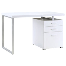 Load image into Gallery viewer, 3 Drawer Reversible Office Desk