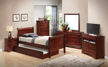Load image into Gallery viewer, Elegant Trundle Bed With Timeless Charm