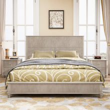 Load image into Gallery viewer, Platform Bed Frame & Tall Headboard