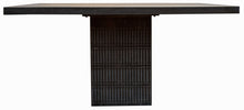 Load image into Gallery viewer, 60" Antique Square Solid Wood Dining Table - Brown