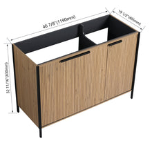 Load image into Gallery viewer, Contemporary Freestanding Bathroom Vanity With Adjustable Shelves
