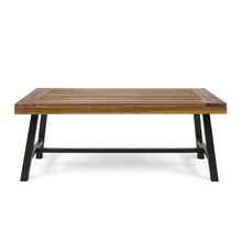 Load image into Gallery viewer, Carlisle - Industrial Coffee Table With And Slat Panel Design - Natural