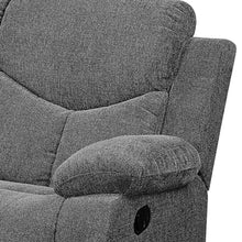 Load image into Gallery viewer, Kalen - Chenille Loveseat With Console - Gray
