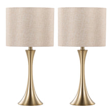 Load image into Gallery viewer, Lenuxe - Contemporary & Modern Design Table Lamp (Set of 2)
