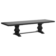 Load image into Gallery viewer, Extension Dining Table Set With Expandable Table With Upholstered Wingback Chairs
