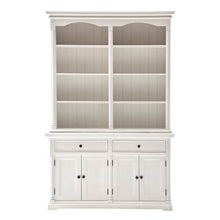 Load image into Gallery viewer, Sideboard With Hutch Two Drawers - White