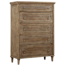Load image into Gallery viewer, 5 Drawer Chest With Construction - Taupe