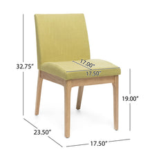 Load image into Gallery viewer, Contemporary Fabric Comfort Dining Chairs (Set of 2)
