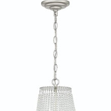 Load image into Gallery viewer, Candle Style Six Light Metal Dimmable Chandelier - Silver