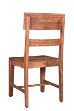Load image into Gallery viewer, Wood Ladder Back Dining Side Chairs (Set of 2) - Brown