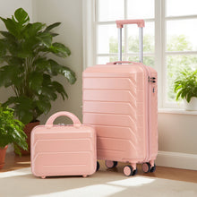 Load image into Gallery viewer, Spinner Luggage Set With Combination Lock