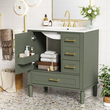 Load image into Gallery viewer, Traditional Bathroom Vanity Set With Soft Close Doors