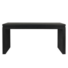 Load image into Gallery viewer, Modern Rustic Wood Table, Rectangular Living Room Center Table With Floating Top Design