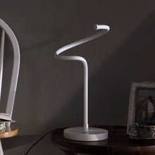 Load image into Gallery viewer, Curvy Spiral LED Table Lamp - White