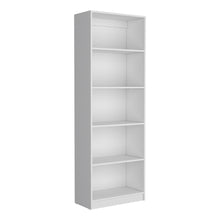 Load image into Gallery viewer, Five Tier Bookcase (546593) - White